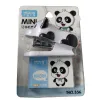 Huachi Panda-shaped Stapler and Stapler 2026 Student Fashionable and Cute Set Item Picture